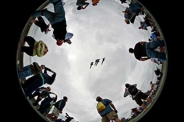 Blue Angels over I-90 KA721 Photograph