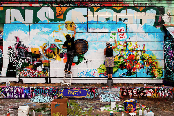 Graffiti in Seattle KA894 Photograph