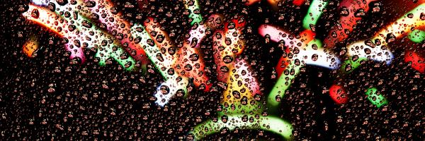 New year droplets PH002 Photograph