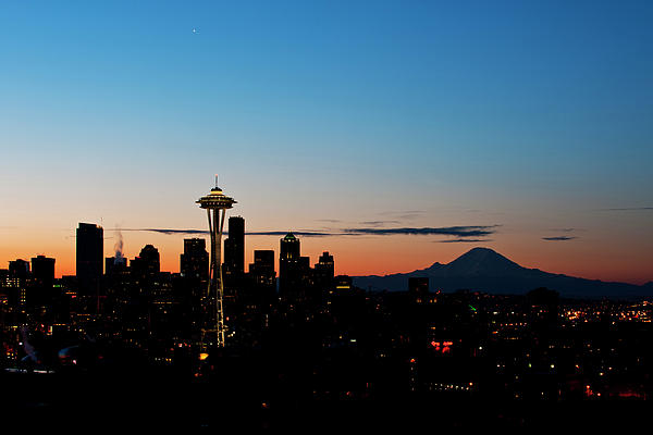 Seattle Morning A397 Photograph